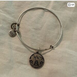 Alex and Ani Silver Los Angeles Charm Bracelet